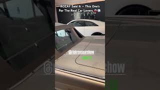 Rozay said it’s Automobile Conversations, not small talk 💎🚘.Pre-order Set in Stone and drop a 🏁