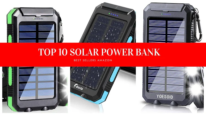✔️ TOP 10 BEST SOLAR POWER BANK 🛒 Amazon 2020