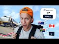 I took the cheapest flight everyday and ended up