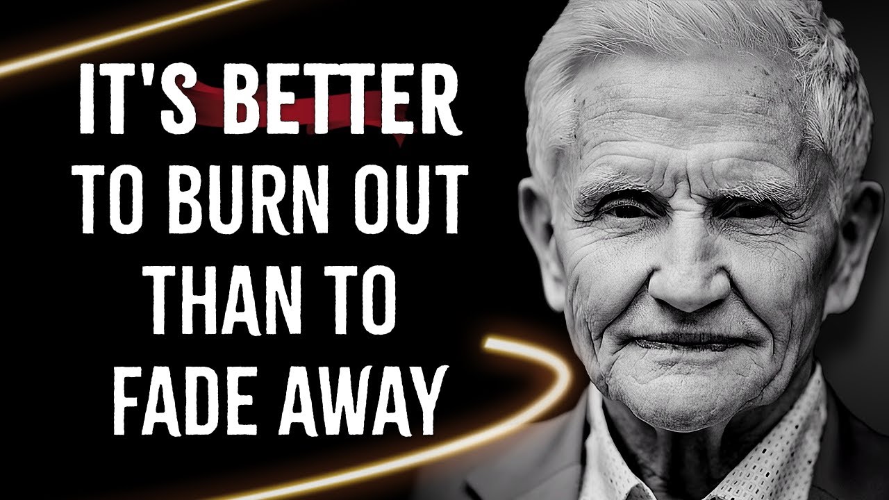 Outline Video Life Lessons Which Are Better To Be Learned When Young To Not Regret In Old Age