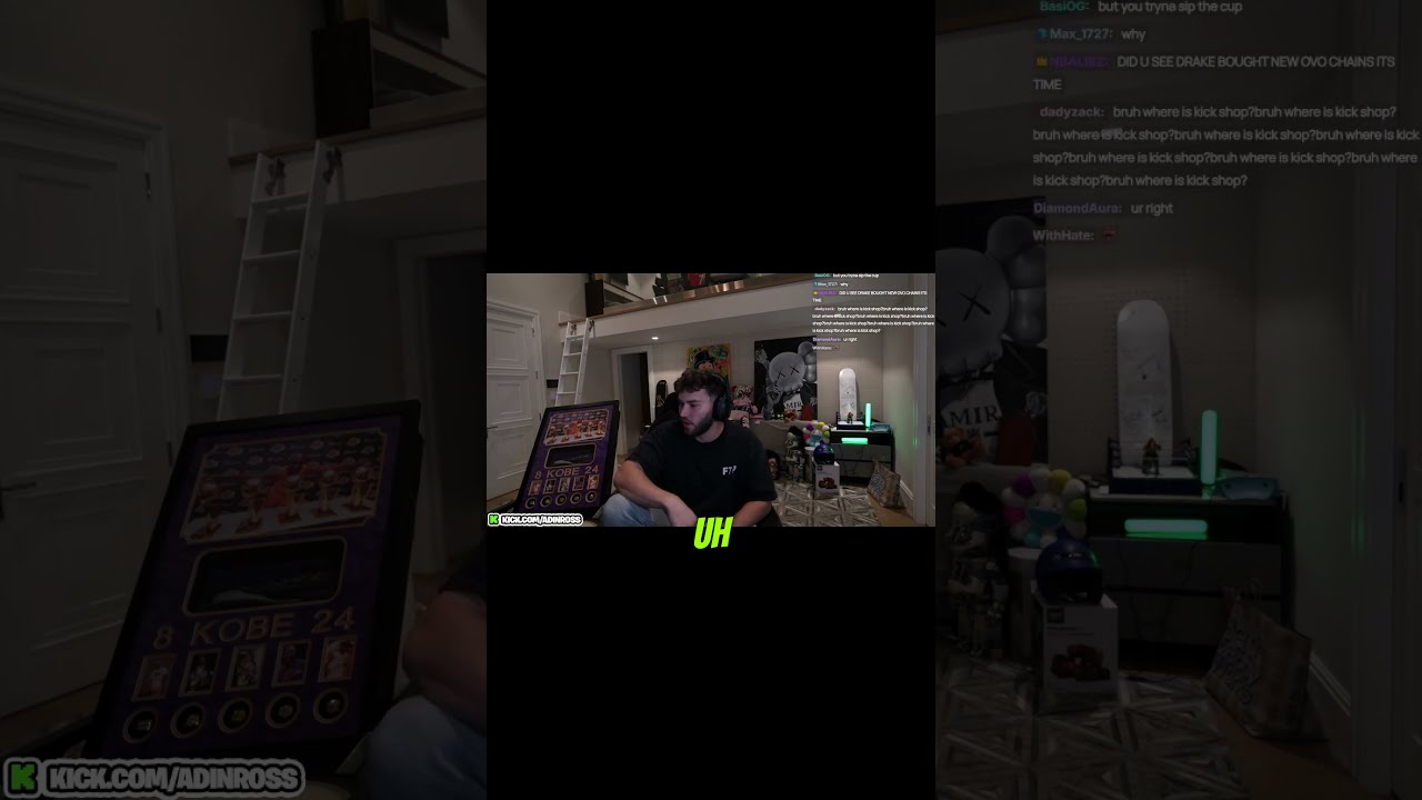 Adin Ross Accidentally Sharts On Stream Chat Thinks It S The Drugs 