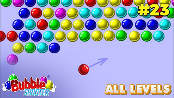 Bubble Shooter Android Gameplay | Bubble Shooter Level 23 | #bubbleshooter #shootergames #gamevideo