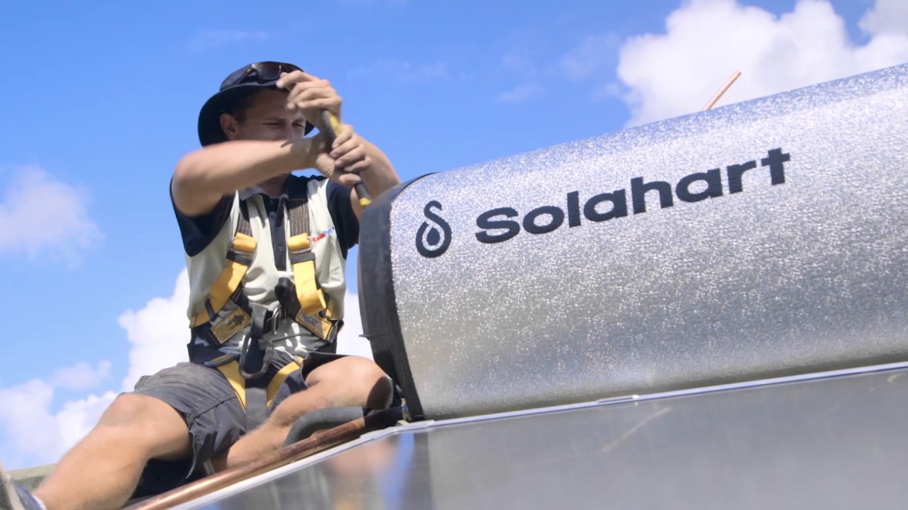 SOLAHART SOLAR HOT WATER - YouTube