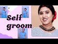 self groom ll Raginiarya ✨ step by step 🪜 makeup tutorial ll india ll