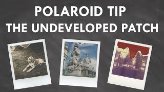 مشاكل صور POLAROID الشائعة - التصحيح غير المطوّر المعروف أيضًا باسم Divot