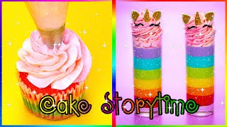 DRAMA Storytime | Oddly Satisfying Rainbow Cake Decorating Ideas 🌈 Cake Storytime Compilation P.40