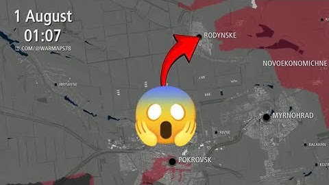 Russian Invasion of Ukraine: Pokrovsk Offensive - Every Day [ 2025]