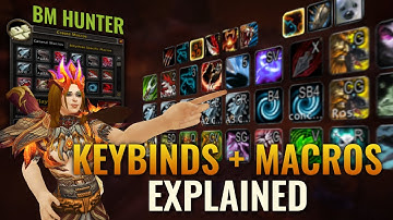Beast Mastery Hunter WoW Arena || Important Keybinds and Macros