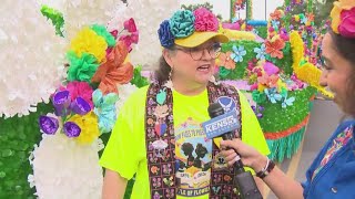 Getting Ready For Battle Of Flowers Parade As Fiesta Enters Final Weekend