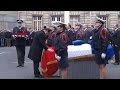 Solemne homenaje a los tres policías muertos en los atentados de París