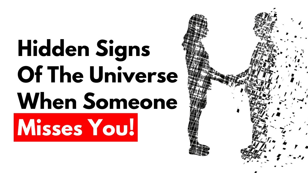 Hidden Signs You Receive From The Universe When Someone Misses You!