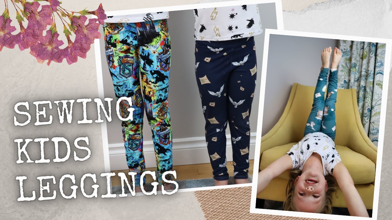 Sewing Kids Leggings, Leggings Pattern For Kids