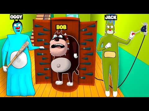 Oggy And Jack Becoming A Horror Granny And Grandpa | Rock Indian Gamer