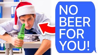 r\/AITA | I BANNED ALCOHOL AT CHRISTMAS!