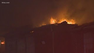 2-alarm apartment fire damages several units at NW Houston complex