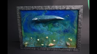 Ocean resin art 1080P HD