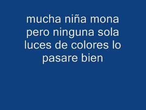 mecano me cole en una fiesta lyrics!