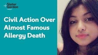 Civil Action Over Almost Famous Allergy Death