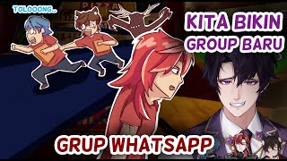 create a new WHATSAPP group? | Arion, Harris, Souta, Gin | PIZZA DEATHLIVERY |