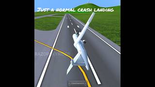 WHAT SCARIEST MOMENT IN TFS #shortsviral #airplane #aviation #landing #jetworld #crash