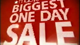 November 2007 - Big 1-Day Sale at Macy's