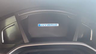 2021 Honda Crv Hybrid Touring  Startup And Chime