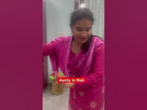 holi aunty pron mms