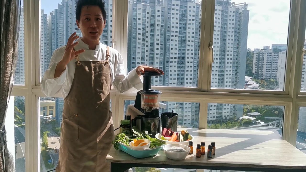 Healthy Cold Press Fruits & Vegetables Juicing Demonstration YouTube