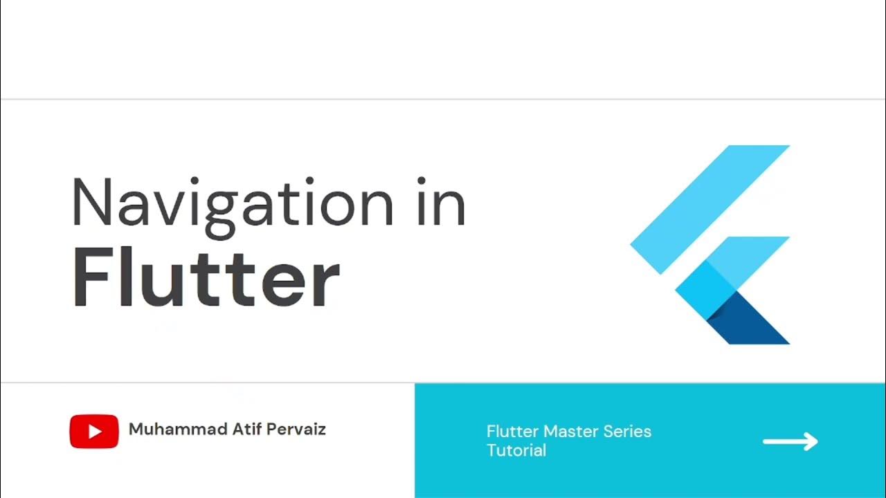 Flutter Course for Beginners Navigation and Routing in Flutter