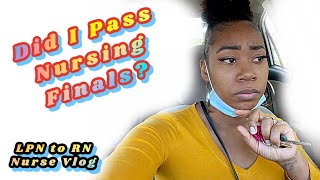 Taking my Neuro Test | Taking the Final EXAM for the RN program | LPN to RN | Nursing Vlog