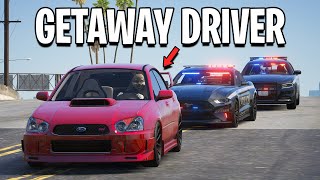 I Spent 24 Hours As A Getaway Driver in GTA 5 RP
