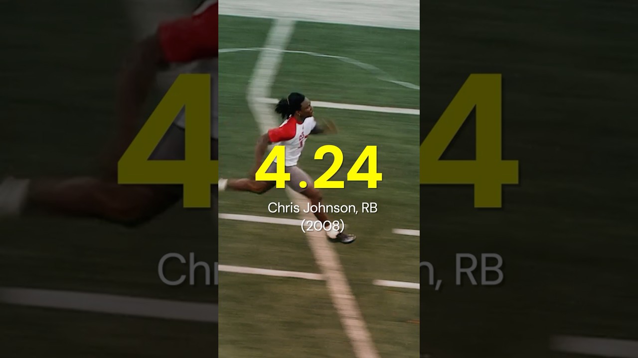 5 fastest 40 times at the NFL combine 💨