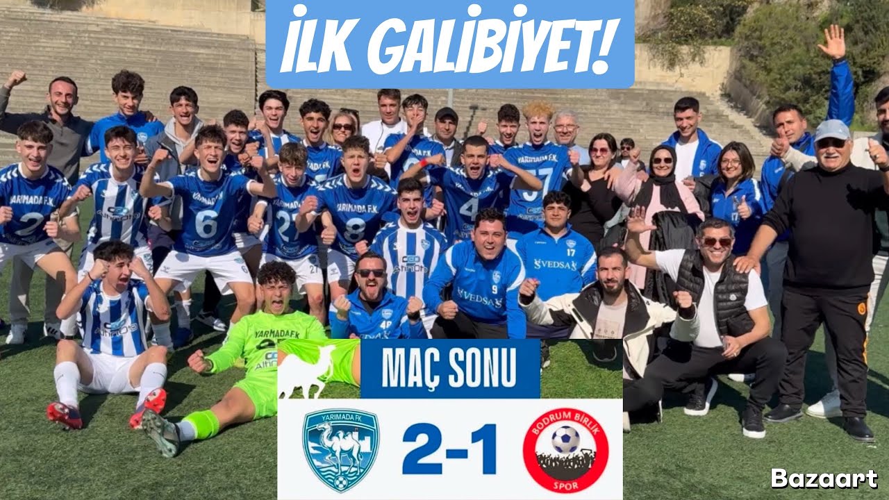 KULÜP TARİHİNİN İLK GALİBİYETİ! KARTLAR HAVADA UÇUŞTU!  YARIMADA FK 2-1 BODRUMBİRLİK U17