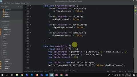 JavaScript Canvas classes Enemy Array Player Collision