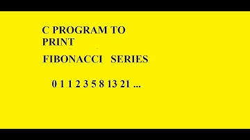C program to print the fibonacci series using function and recursion