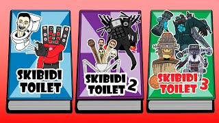 COLLECTION GAME BOOKS SKIBIDI TOILET