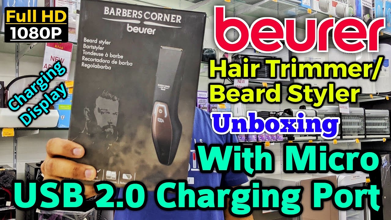Beurer Hair Trimmer & Beard Styler Unboxing Video | Beurer HR-4000 Hair  Trimmer - YouTube