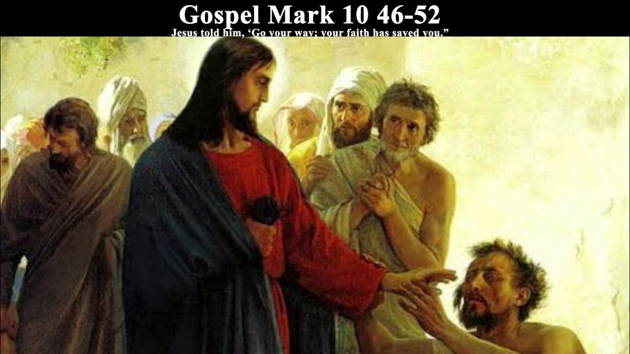 Gospel Reflection Mark 10 46 52 1 June 2023 YouTube gospel-reflection-mark-10-46-52-1-june-2023-youtube