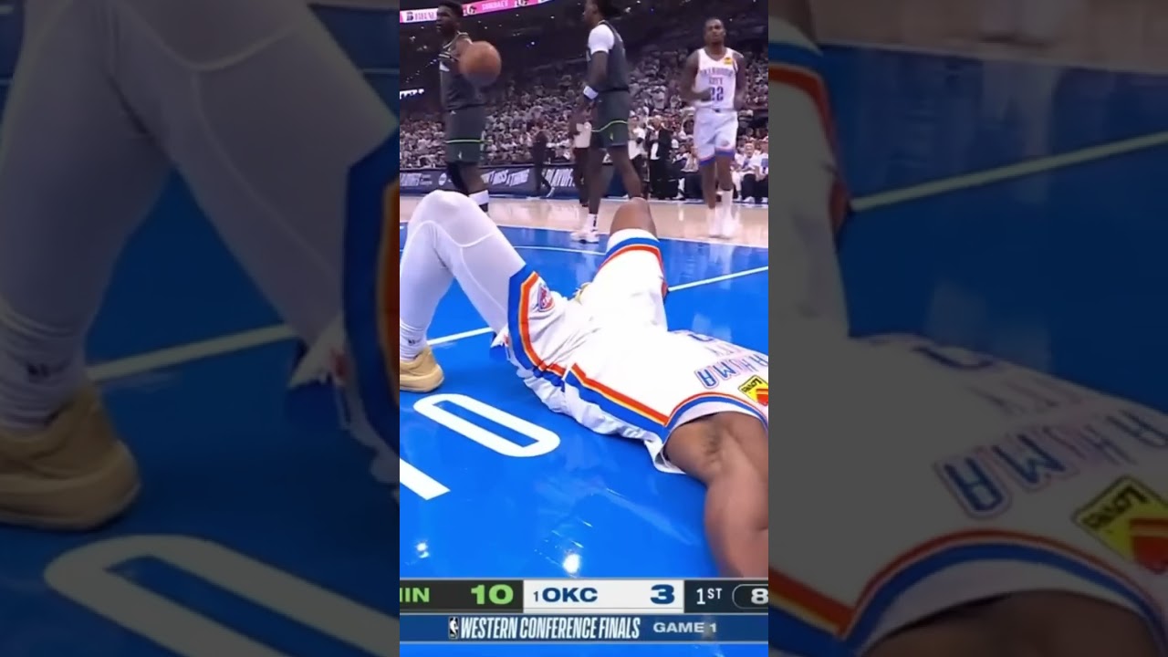 Edwards said ‘Catch this smoke, SGA’😳🏀 