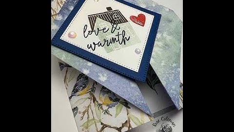 Angled gate fold card - Fun Fold Friday, July 1st 2022