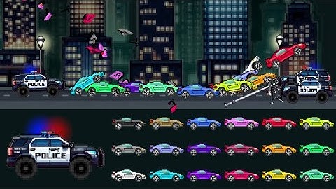 Escape from the police - Elimination Car Race #3