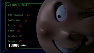 6/20 MODE | NOCHE 7 DE FIVE NIGHTS WITH MAC TONIGHT 2: REMASTERED | NIGHT 7   SHOP | CUSTOM NIGHT |