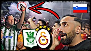 AGRESIF TRIBÜN NEDIR? NASIL YAPILIR? 🤬🔥 Olimpija Ljubljana vs Galatasaray #galatasaray #ljubljana