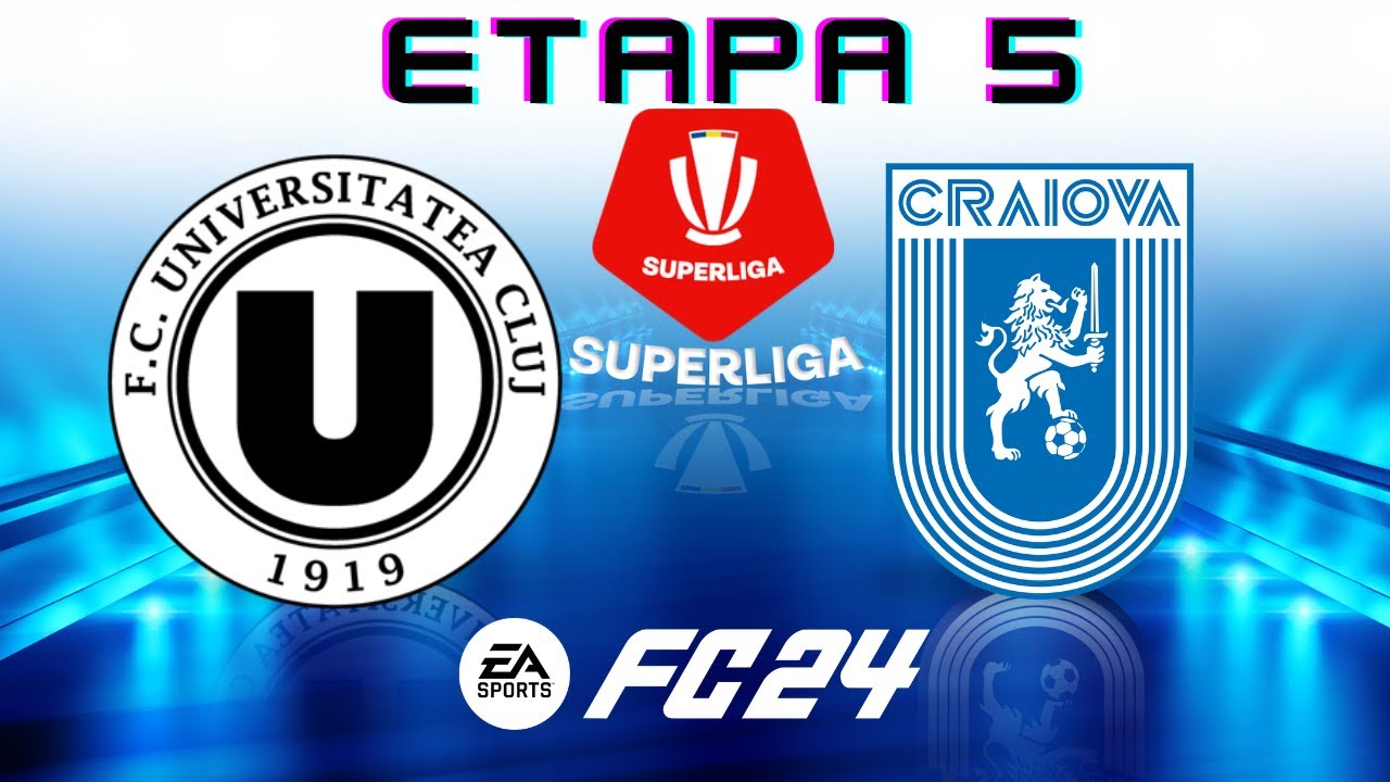 🇷🇴Hermannstadt - Fcsb - Superliga Romania - EA FC24 Gameplay Xbox Series  X - MECIUL ZILEI 