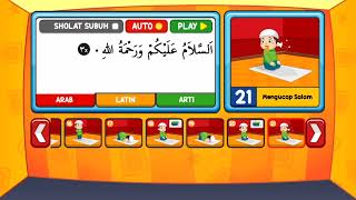 Belajar Shalat, Aplikasi Permainan Anak, Secil Shalat - Solitekids screenshot 1