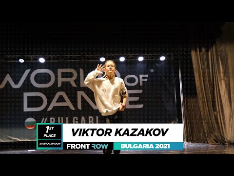 Viktor Kazakov | 1st Place Studio | Winner Circle | World of Dance Bulgaria 2021 | #WODBG1