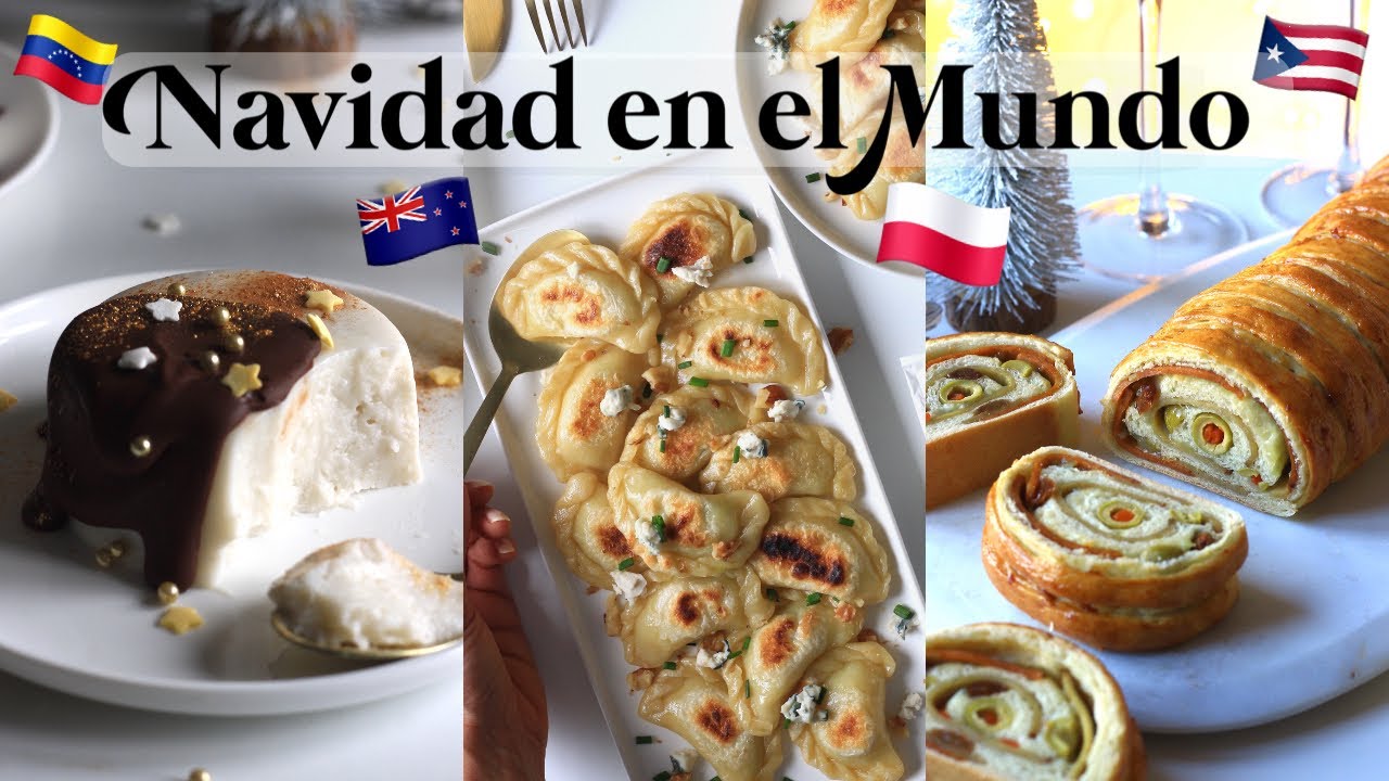 MENÚ NAVIDEÑO VEGANO l Recetas Alrededor del Mundo
