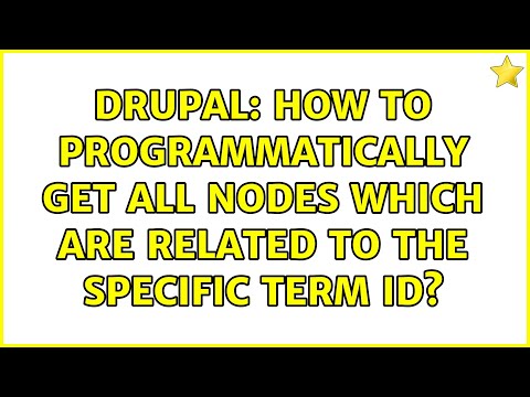 Drupal: How to