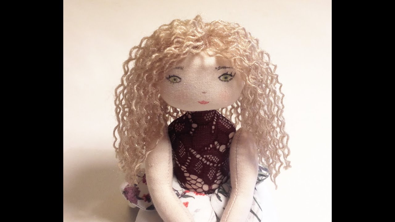 Grande poupée de chiffon Marie D'O – Les trouvailles de Romane