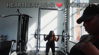 [ASMR] Work Out With Me & My Sister 🏋🏽‍♀️ | Heartbeat ASMR 💓 | Video for sub: Hibachi 😊